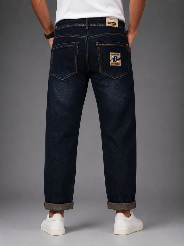 Classic Indigo Mom Fit Jeans