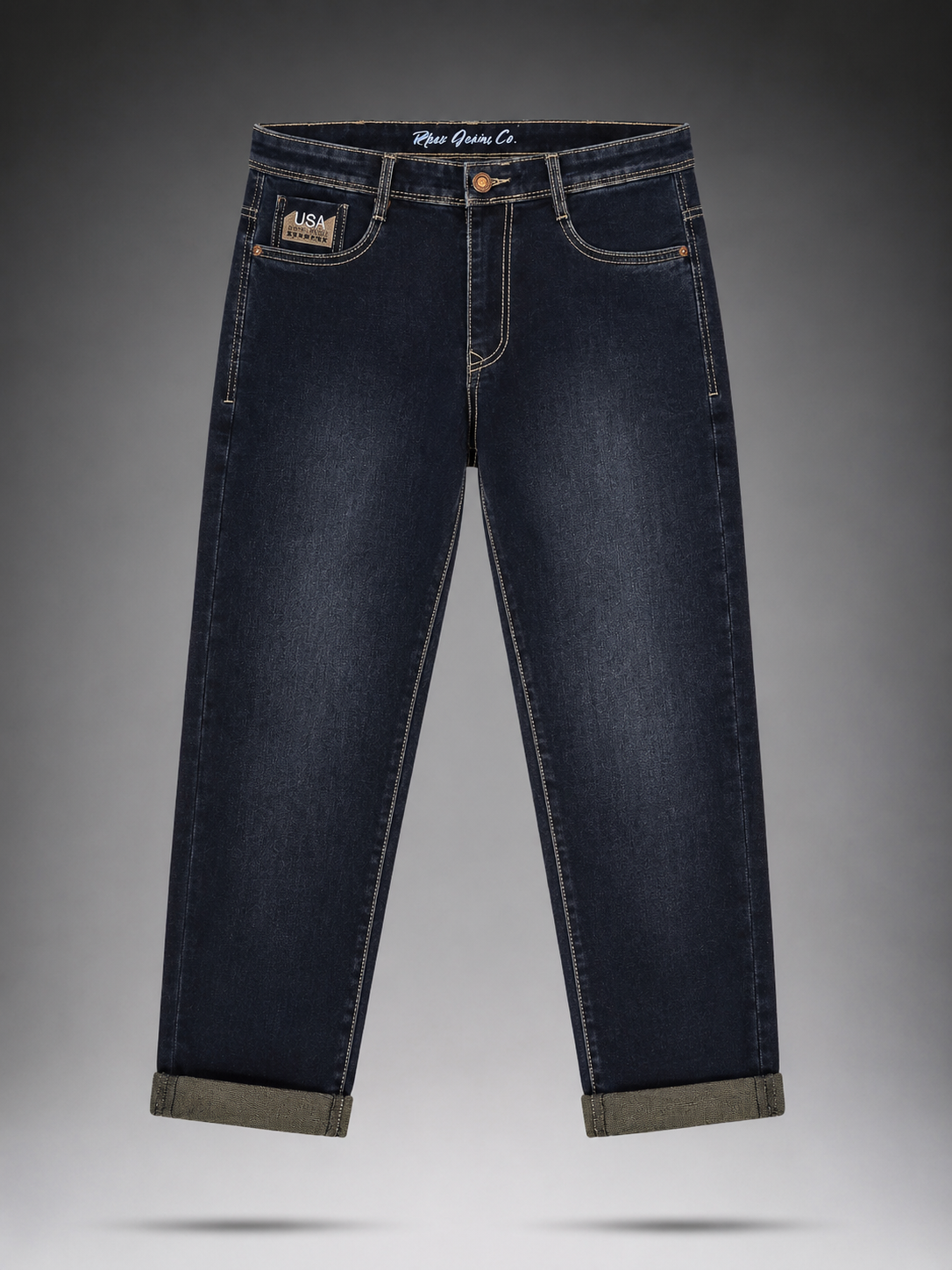 Classic Indigo Mom Fit Jeans