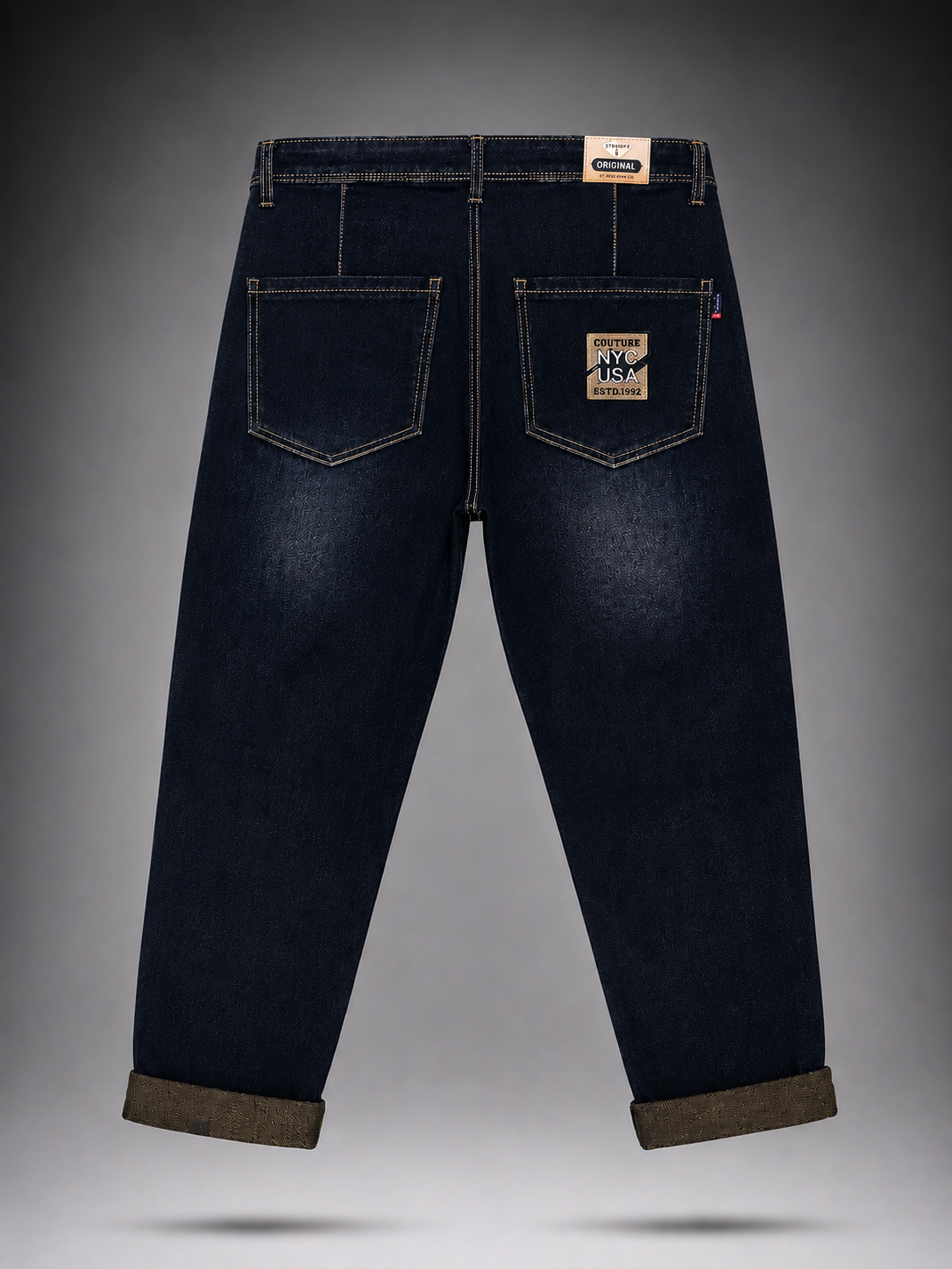 Classic Indigo Mom Fit Jeans