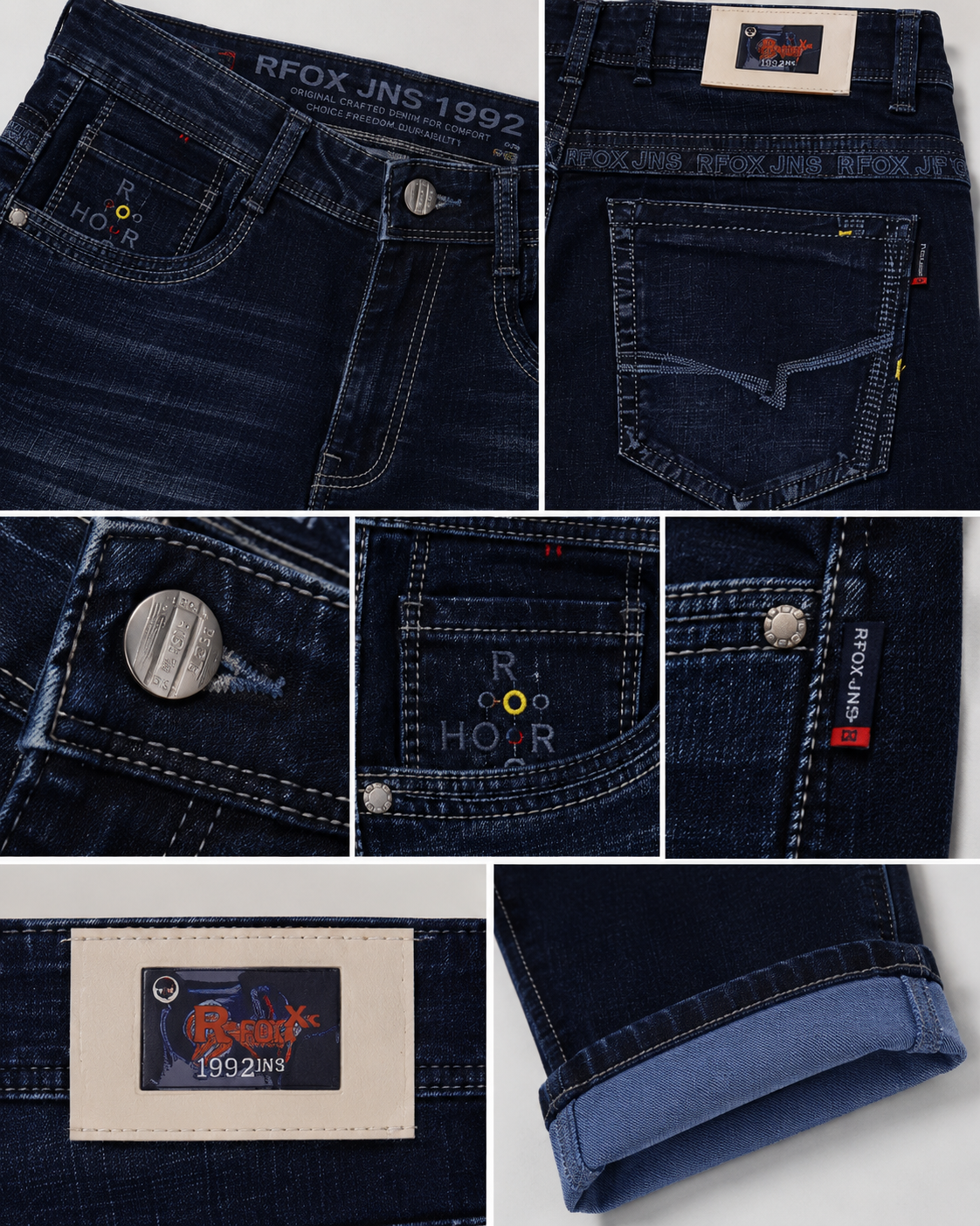 Urban Heritage Straight Fit Jeans