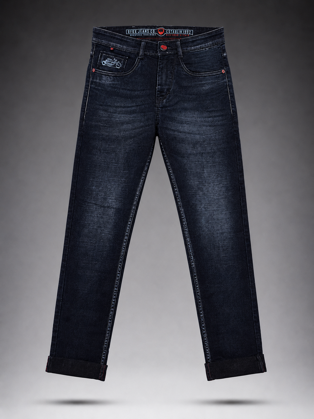 Essential Indigo Straight Fit Jeans