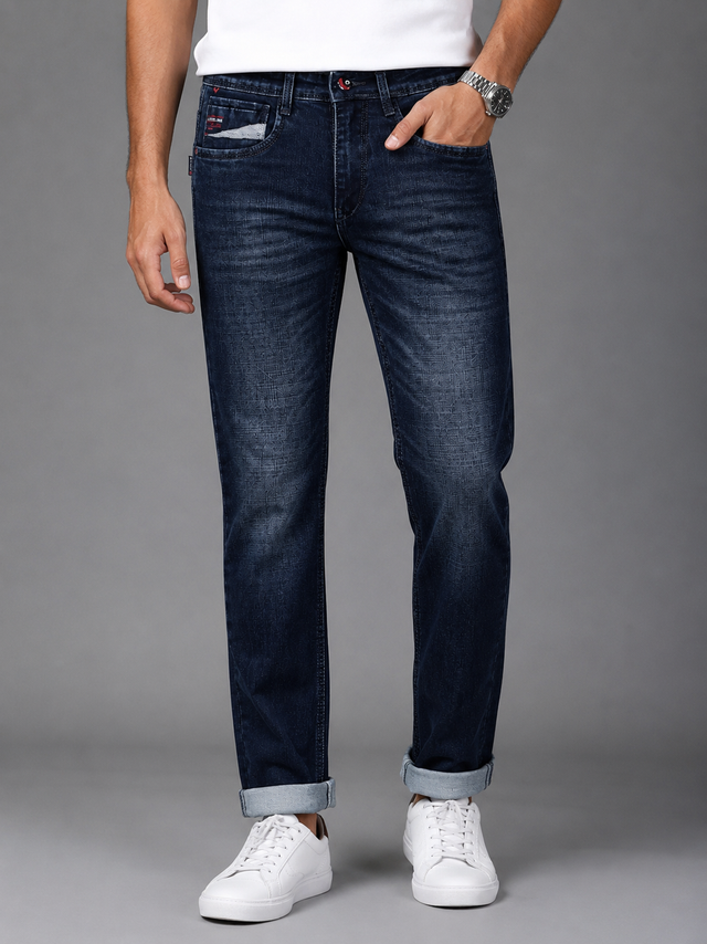 Heritage Blue Straight Fit Jeans