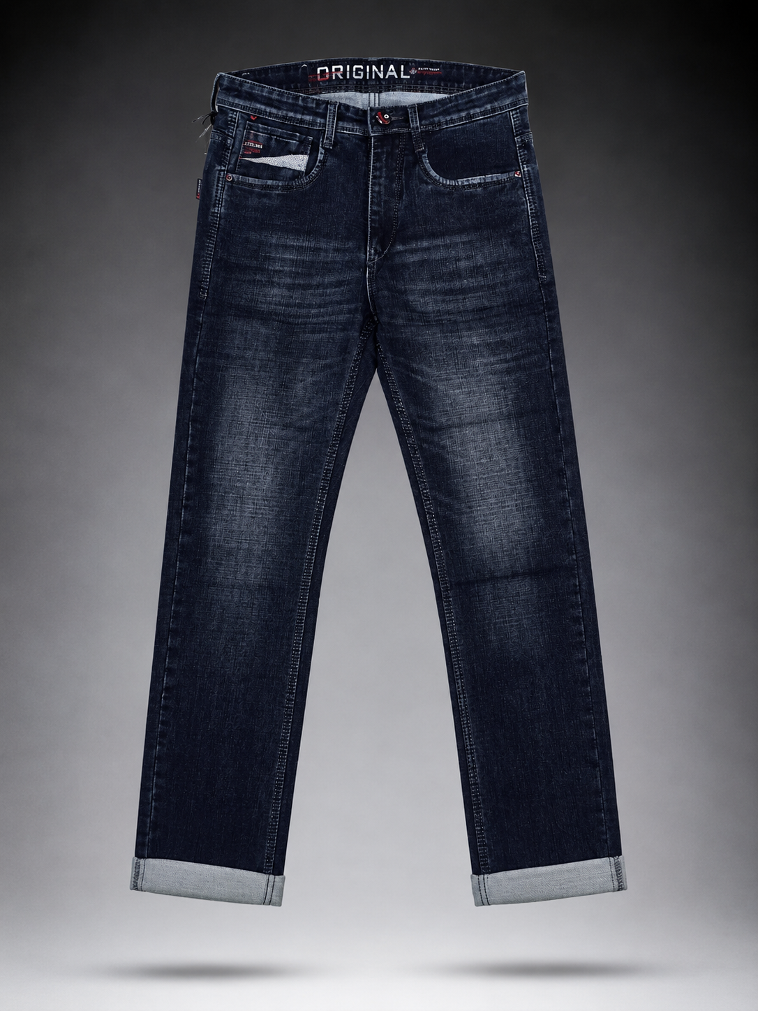 Heritage Blue Straight Fit Jeans