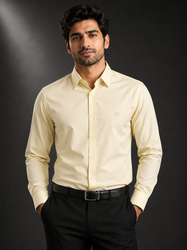 Ivory Elite Soft Touch Full Sleeve Shirt