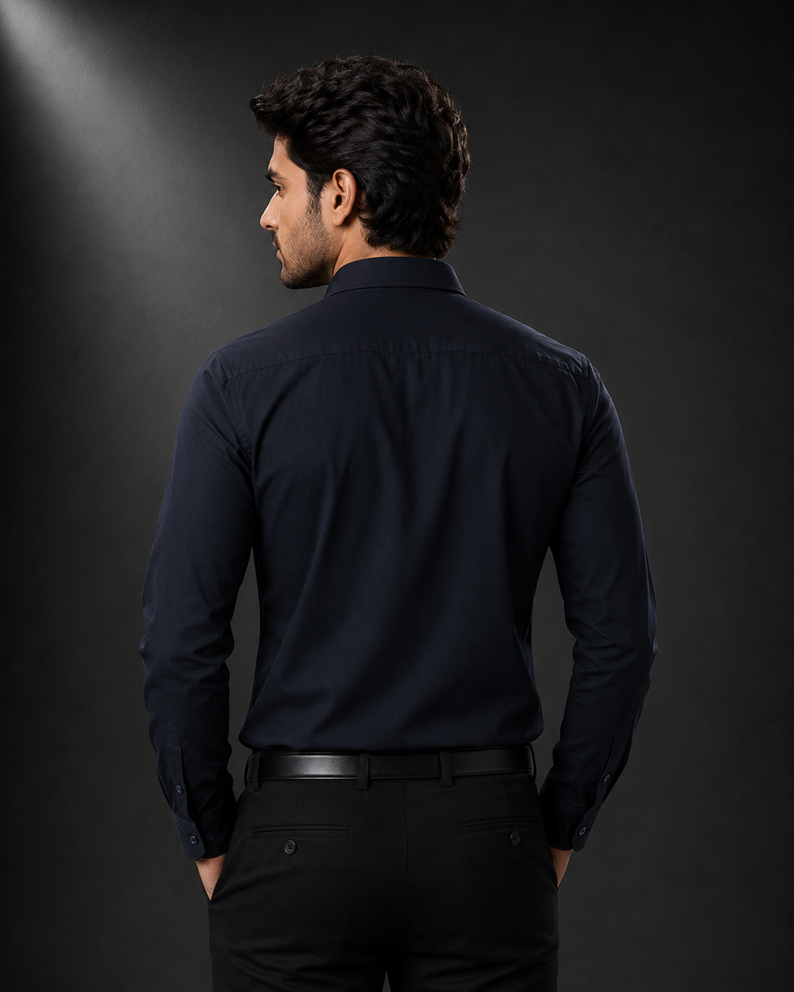 Midnight Executive Soft Touch Full Sleeve Shirt