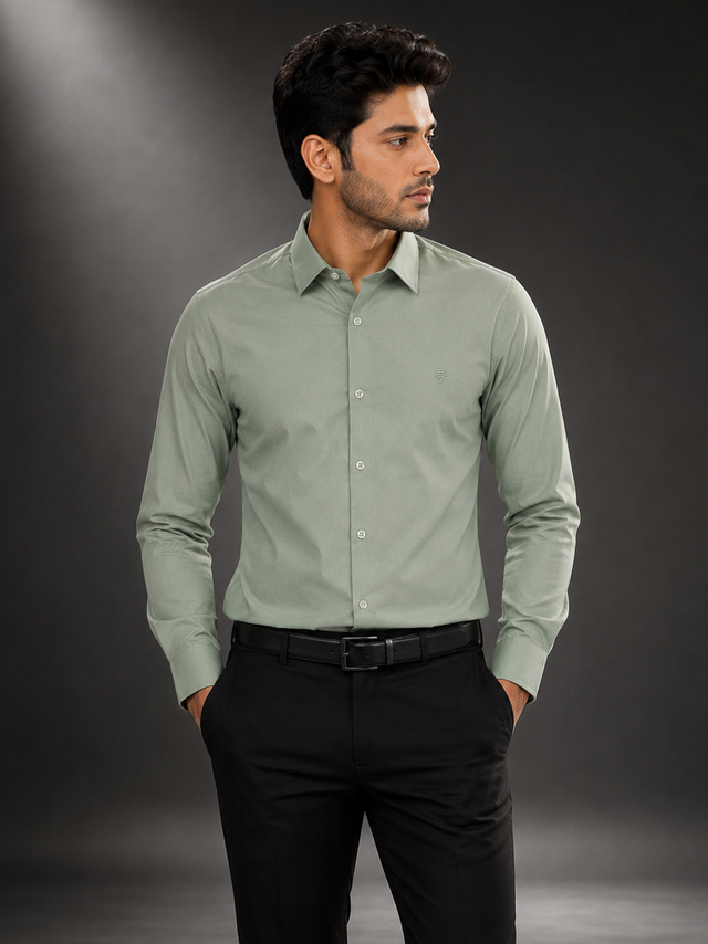 Sage Prestige Soft Touch Full Sleeve Shirt