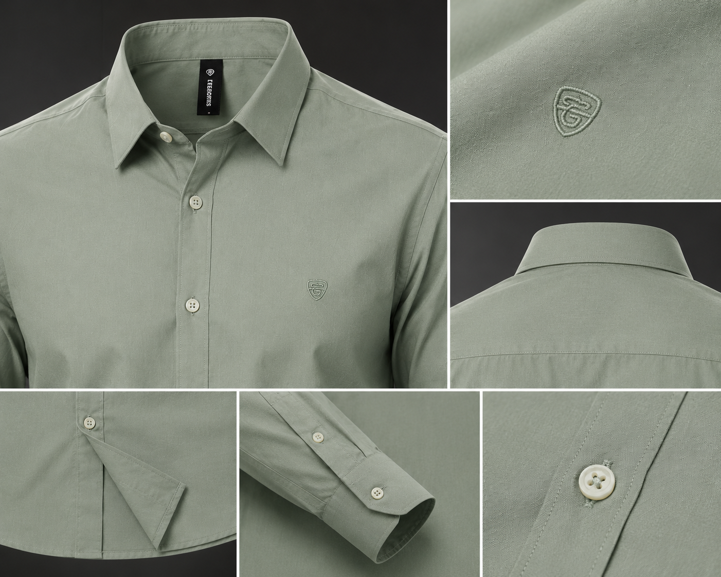 Sage Prestige Soft Touch Full Sleeve Shirt