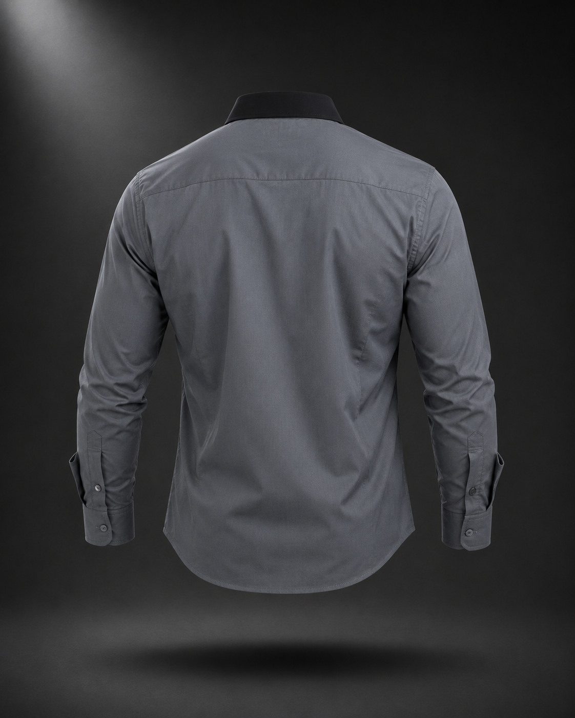 Graphite Elite Dobby Lycra Full Sleeve Shirt