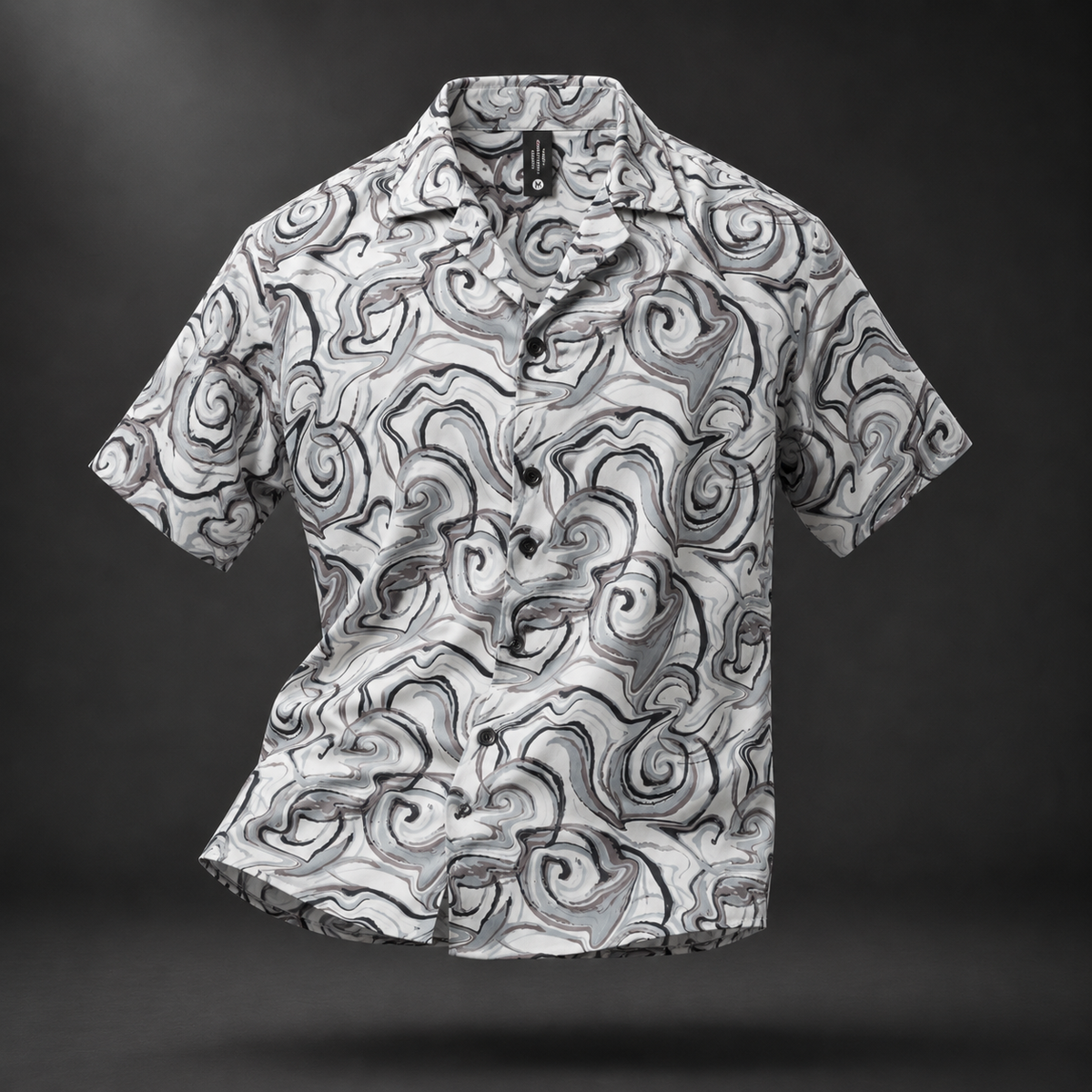 Arctic Marble Soft Touch Half Sleeve Shirt