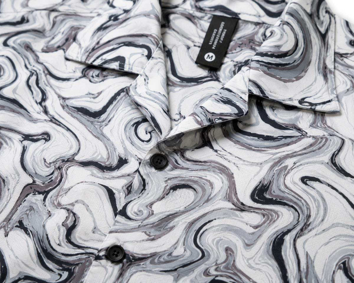 Arctic Marble Soft Touch Half Sleeve Shirt