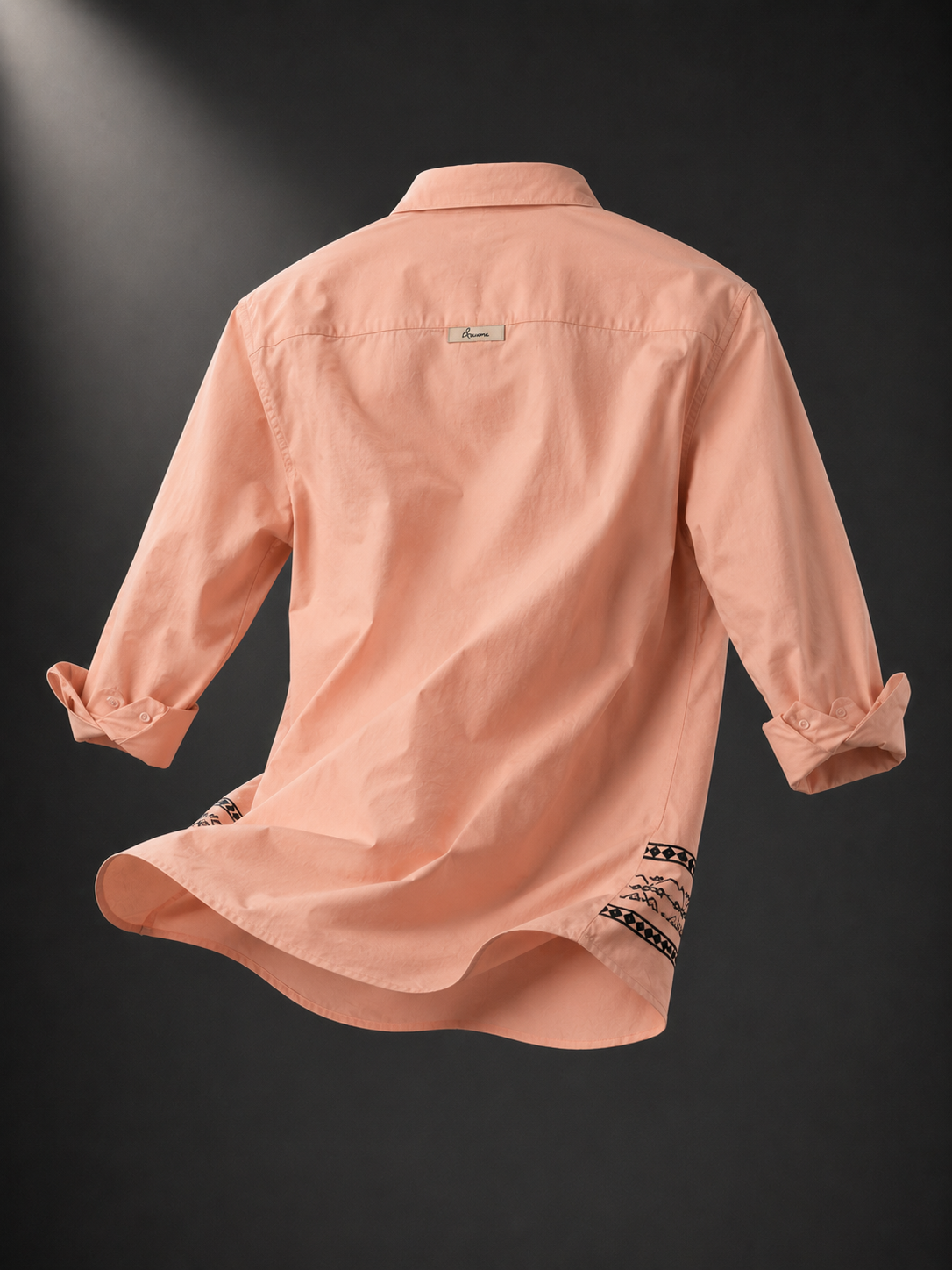 Blush Heritage Embroidered Full Sleeve Shirt