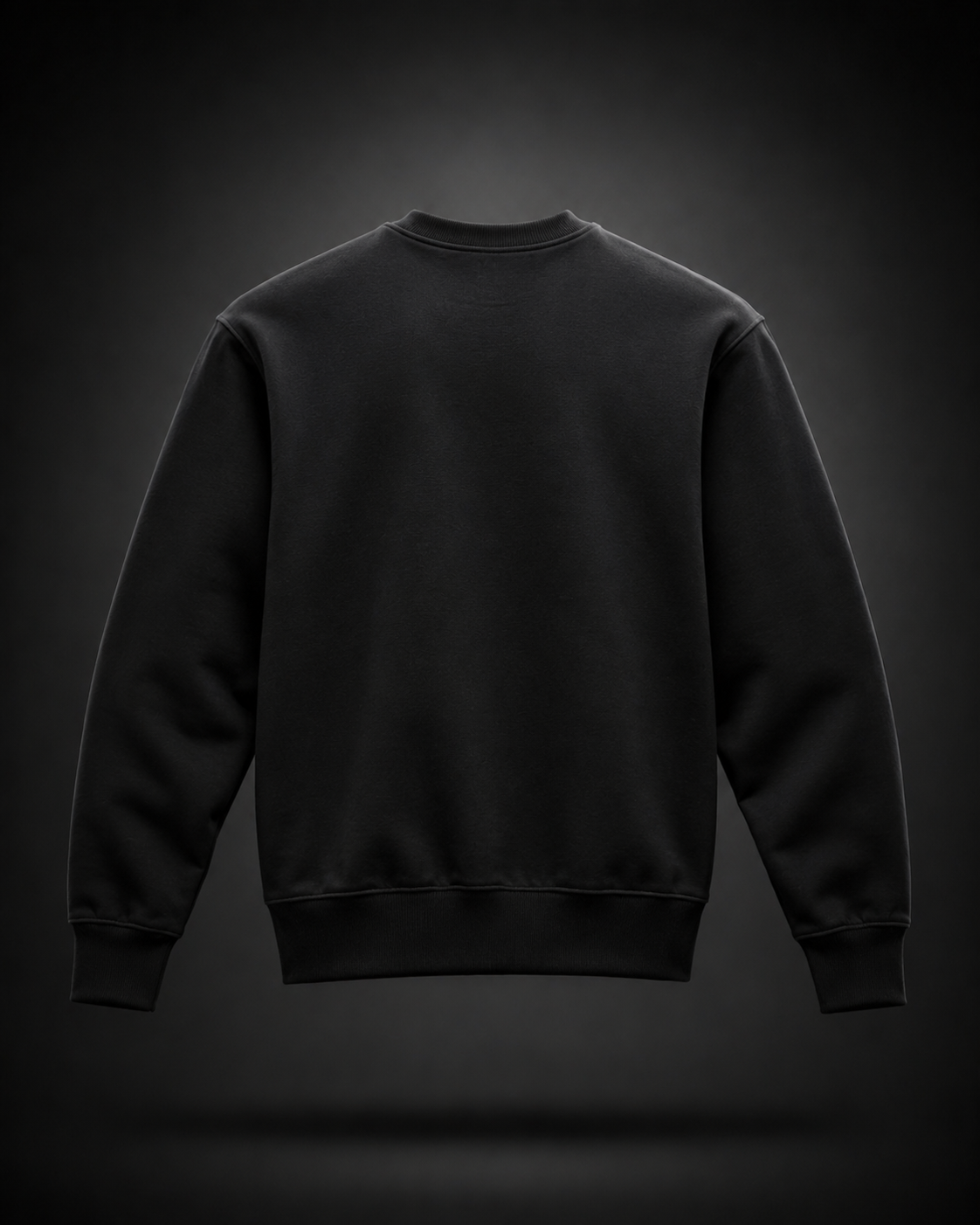 Masked Rebel Black Graphic Sweatshirt