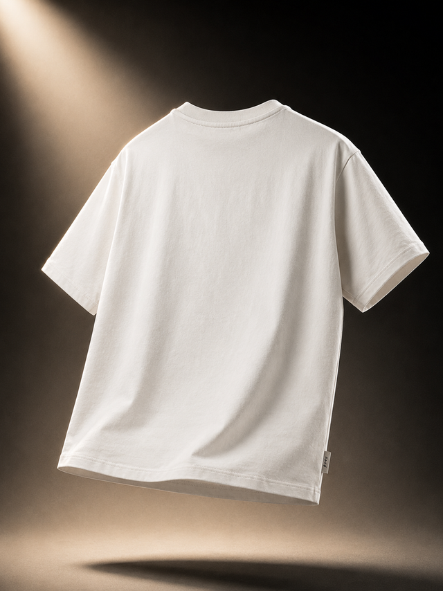 Balloon Drift White Regular Fit T-Shirt