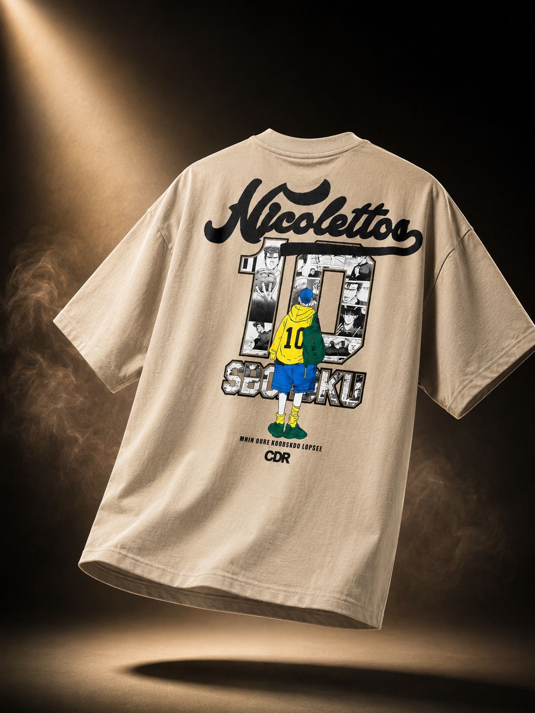 Seijaku 10 Cream Oversized T-Shirt