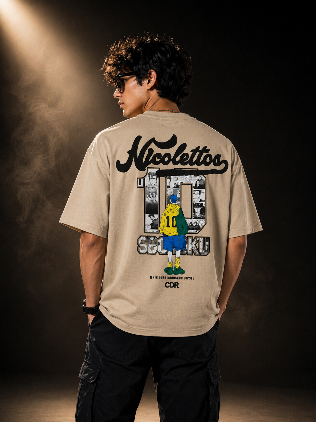Seijaku 10 Cream Oversized T-Shirt