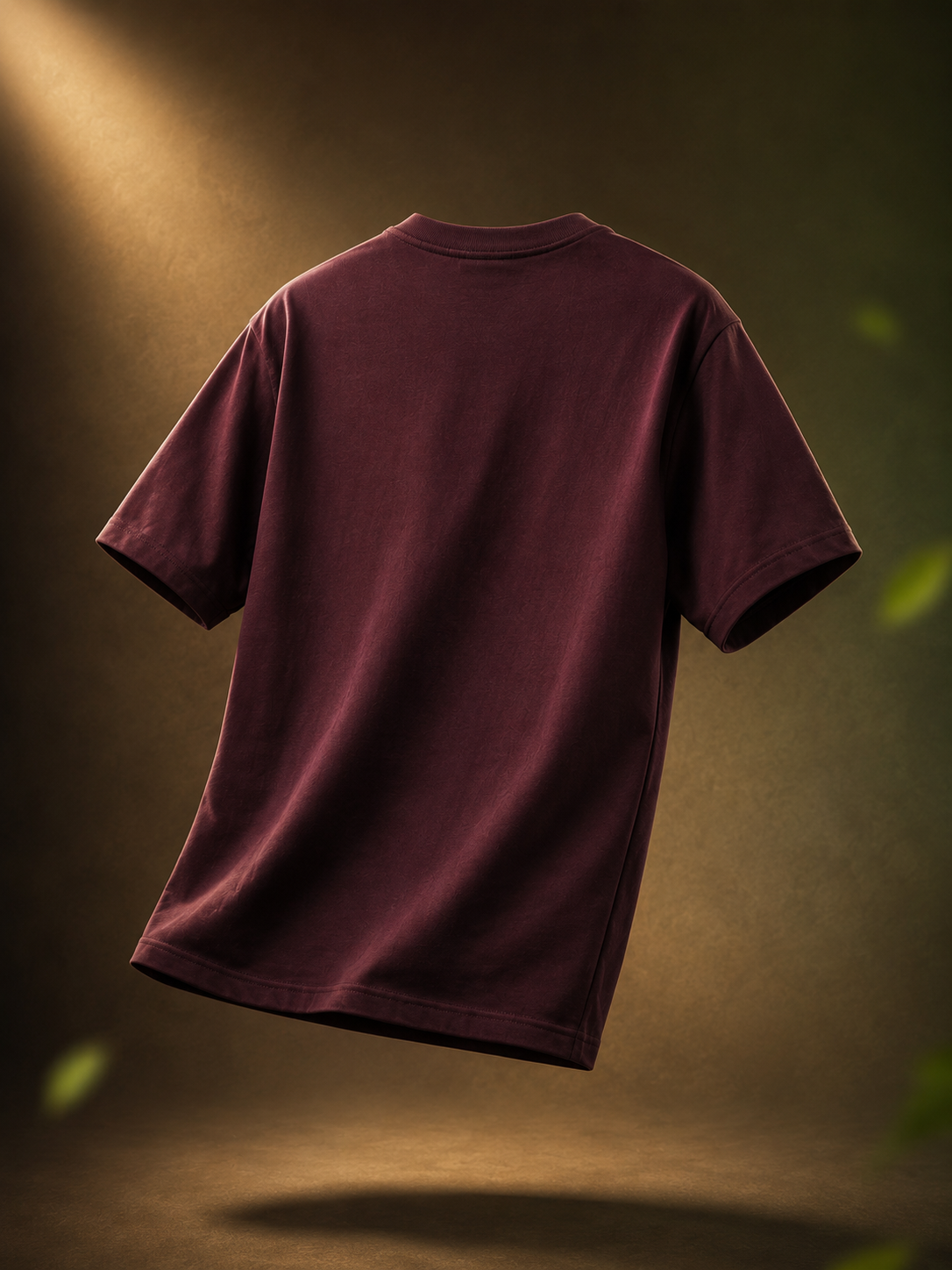 Colour Flight Maroon Regular Fit T-Shirt