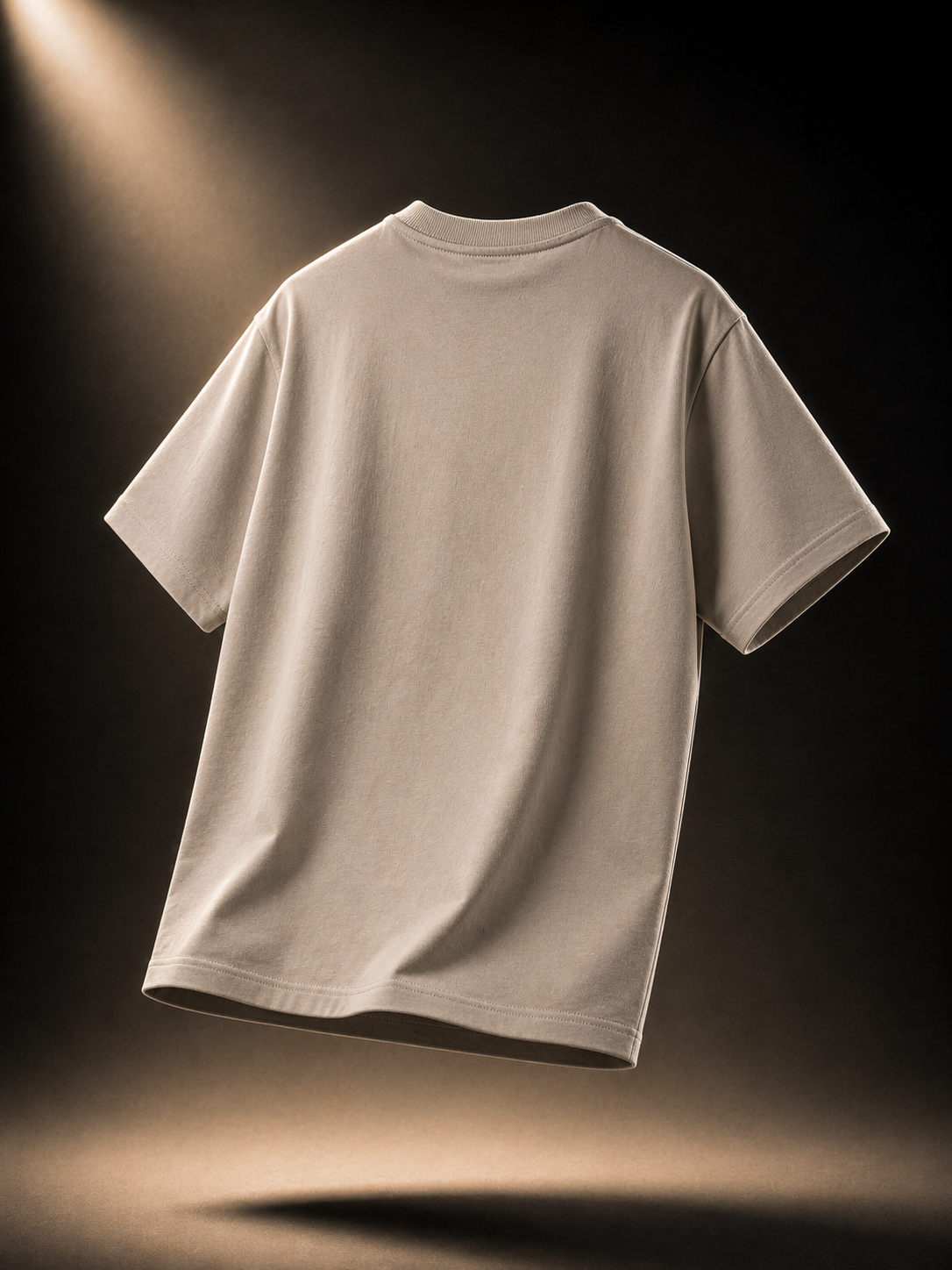 Tribal Tiger Cream Regular Fit T-Shirt