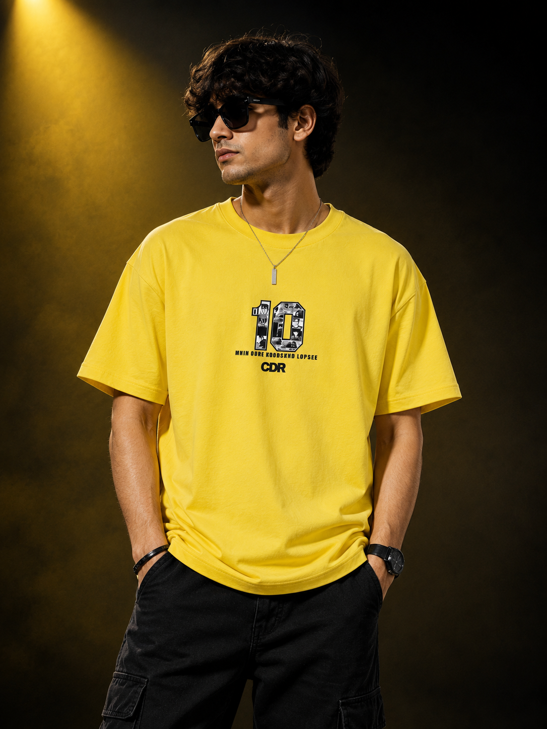 Seijaku 10 Yellow Oversized T-Shirt
