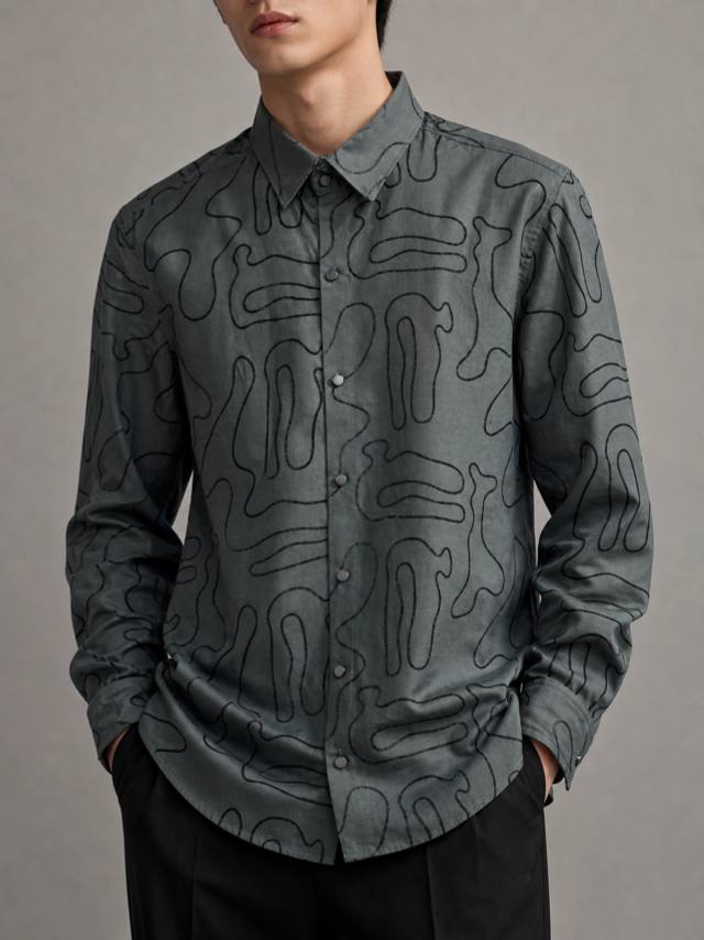 Forest Green Classic Full-Sleeve Shirt