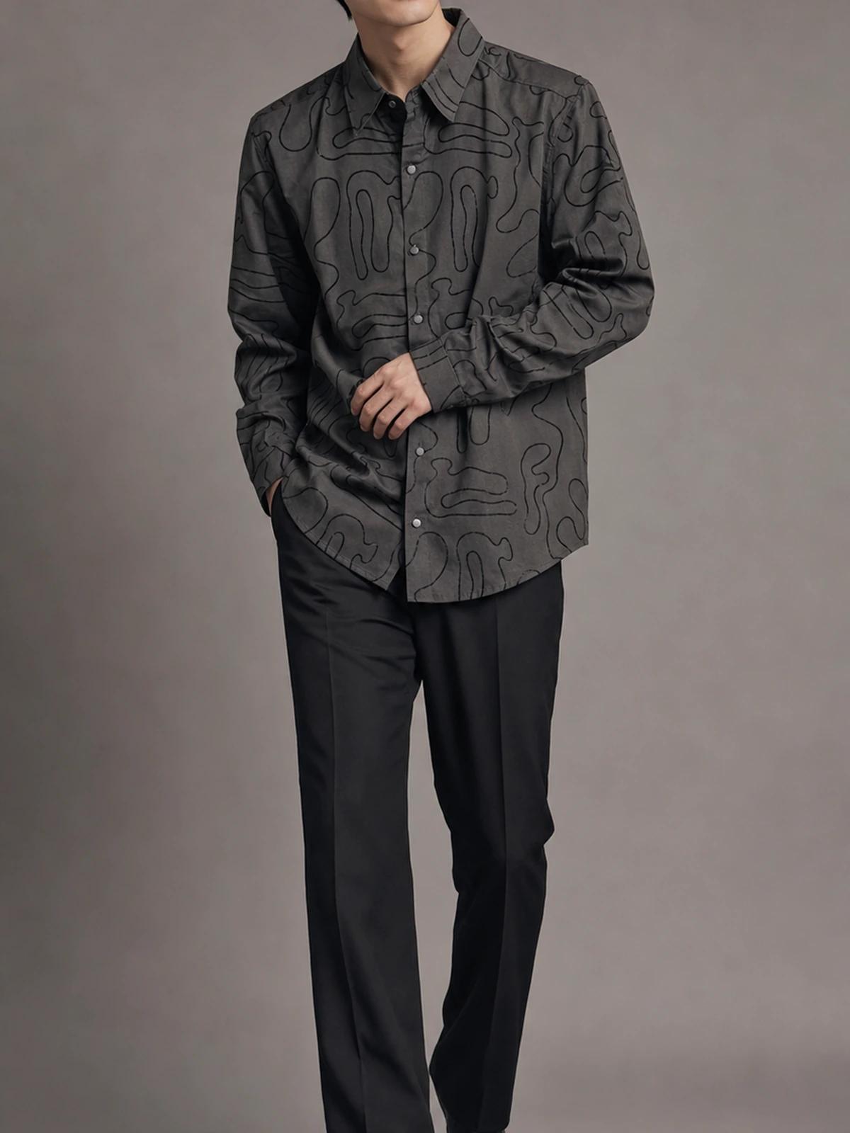 Coffee Brown Classic Full-Sleeve Shirt