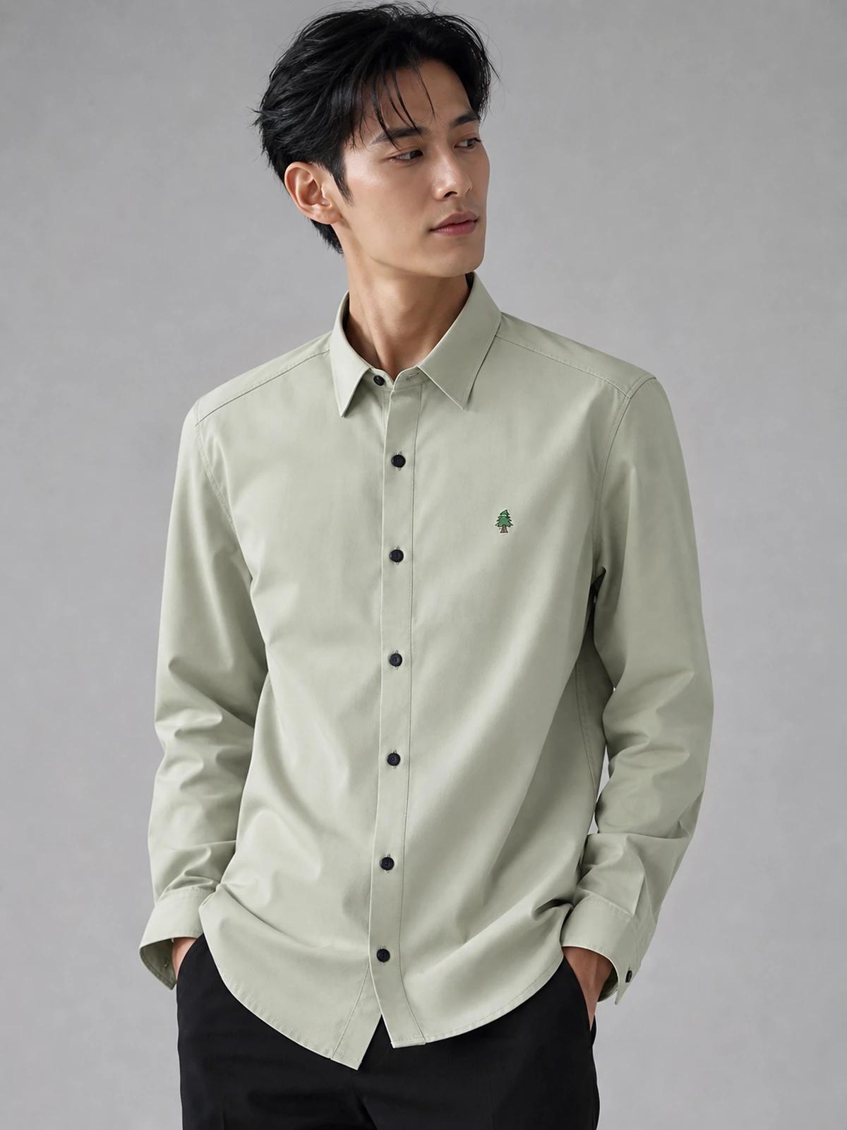 Pistachio Green Essential Plain Shirt