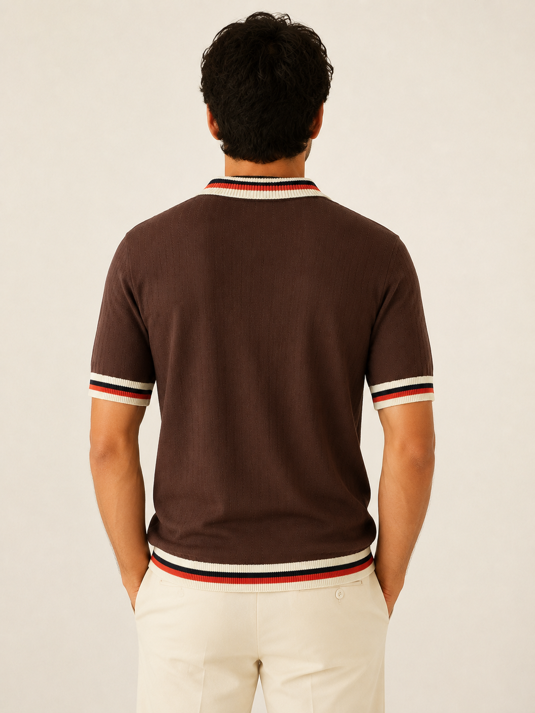 Earth Brown Classic Polo T-Shirt