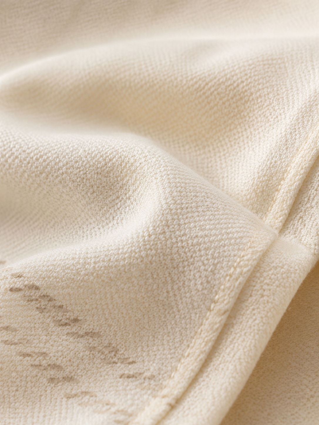 Cream Classic Polo T-Shirt