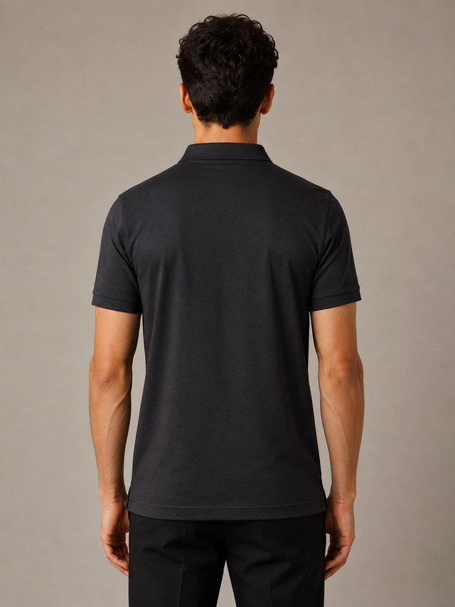 Midnight Black Classic Polo T-Shirt