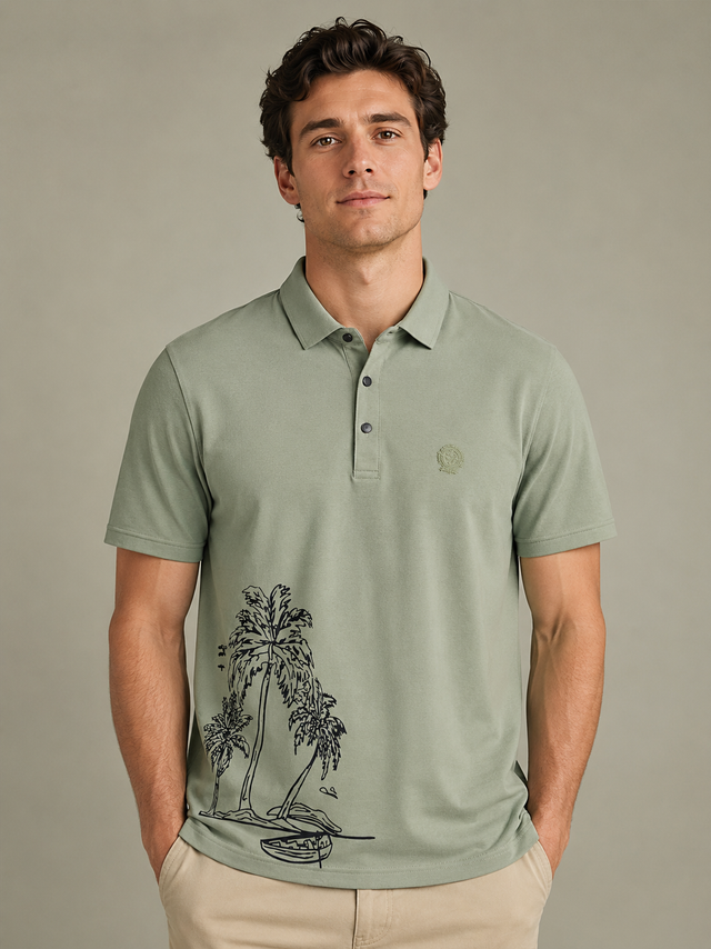 Forest Green Classic Polo T-Shirt