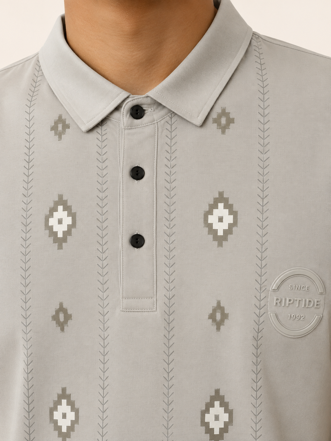Light Grey Classic Polo T-Shirt