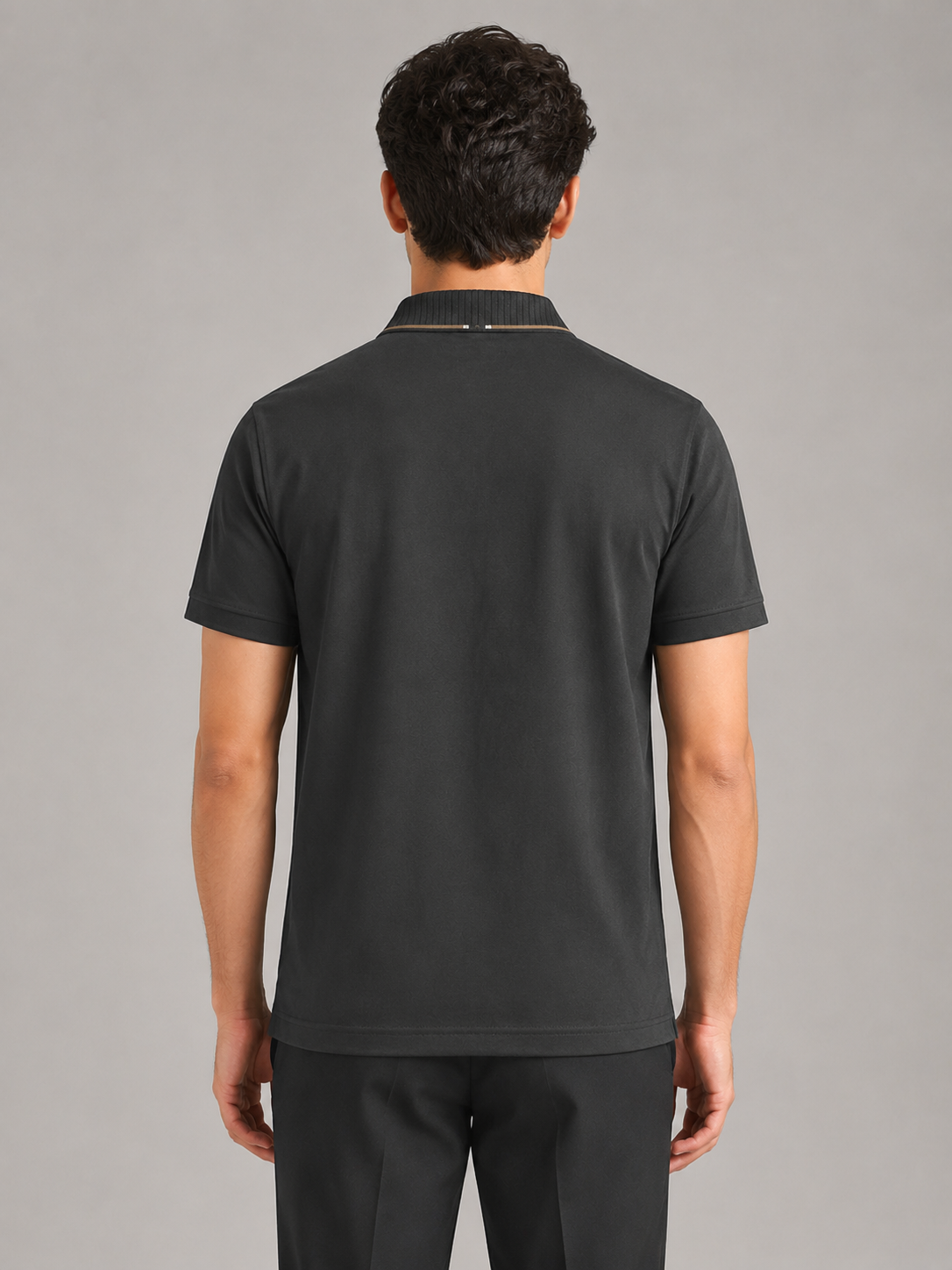 Midnight Black Classic Polo T-Shirt