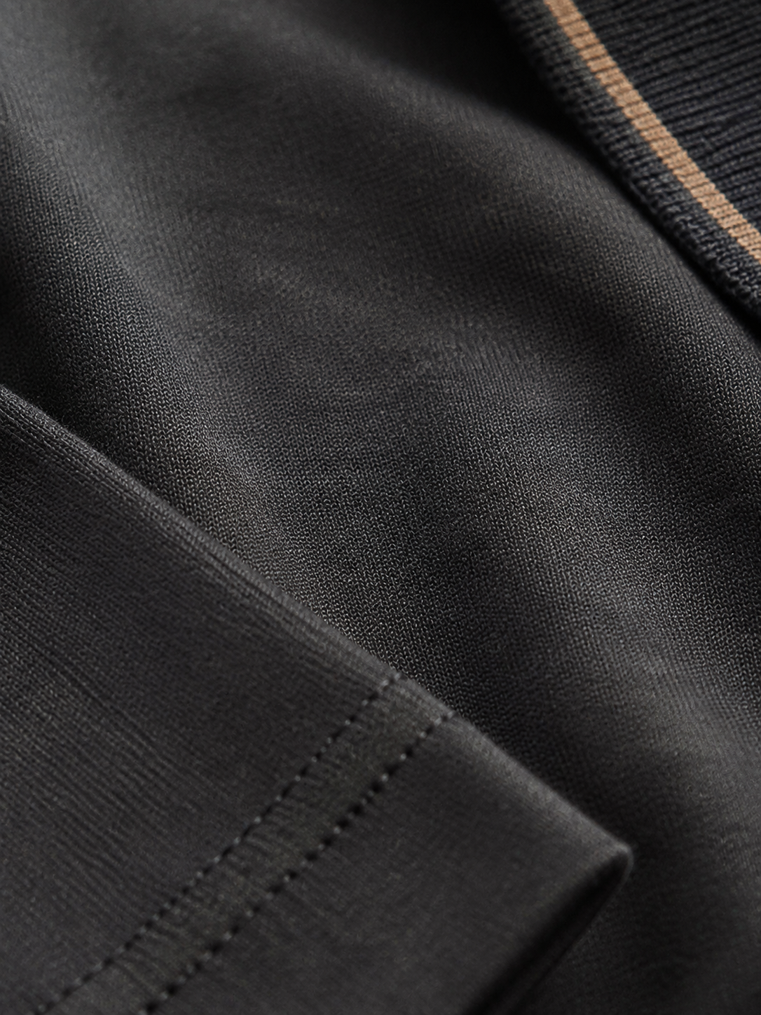 Midnight Black Classic Polo T-Shirt