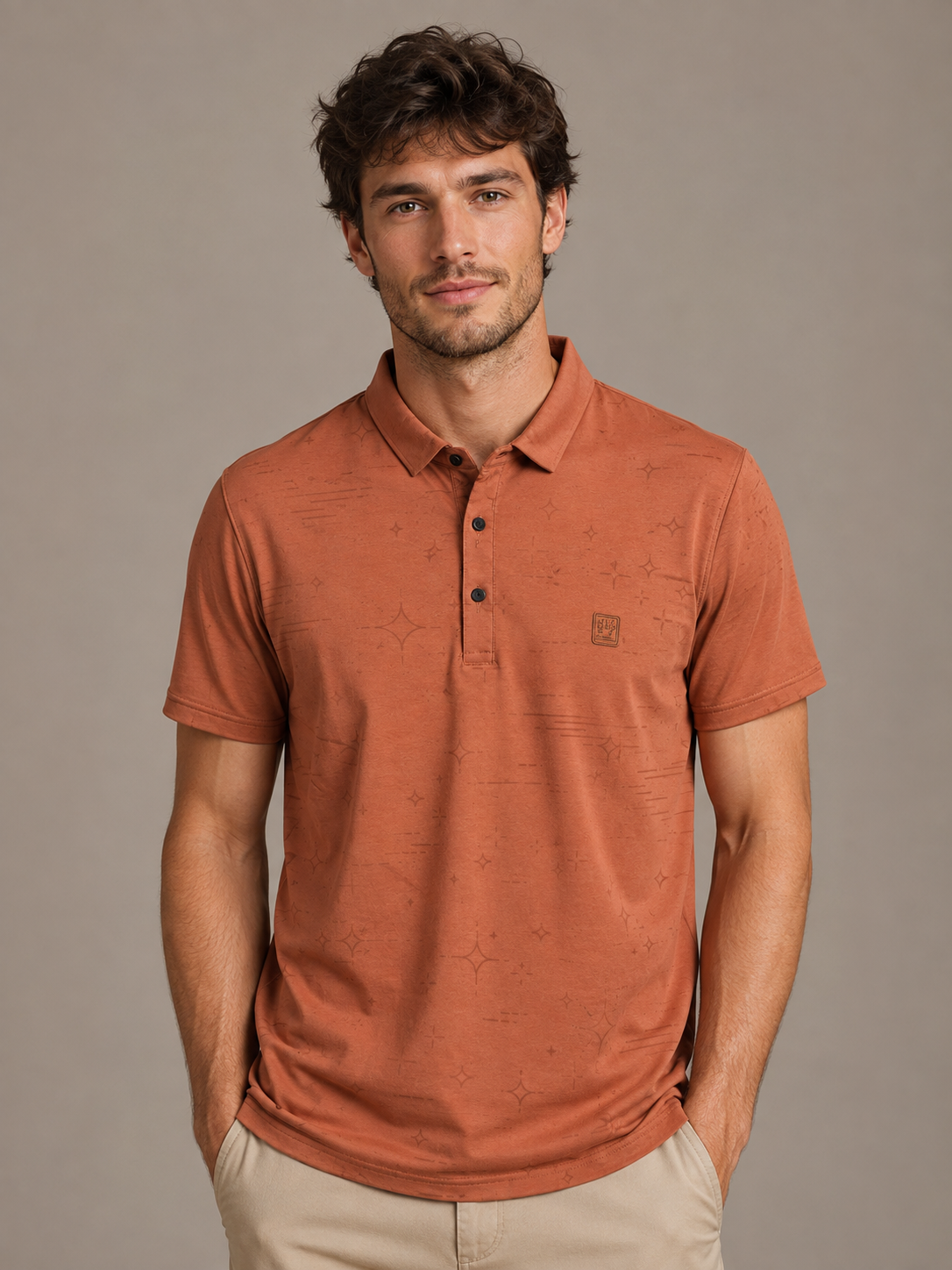 Orange Classic Polo T-Shirt