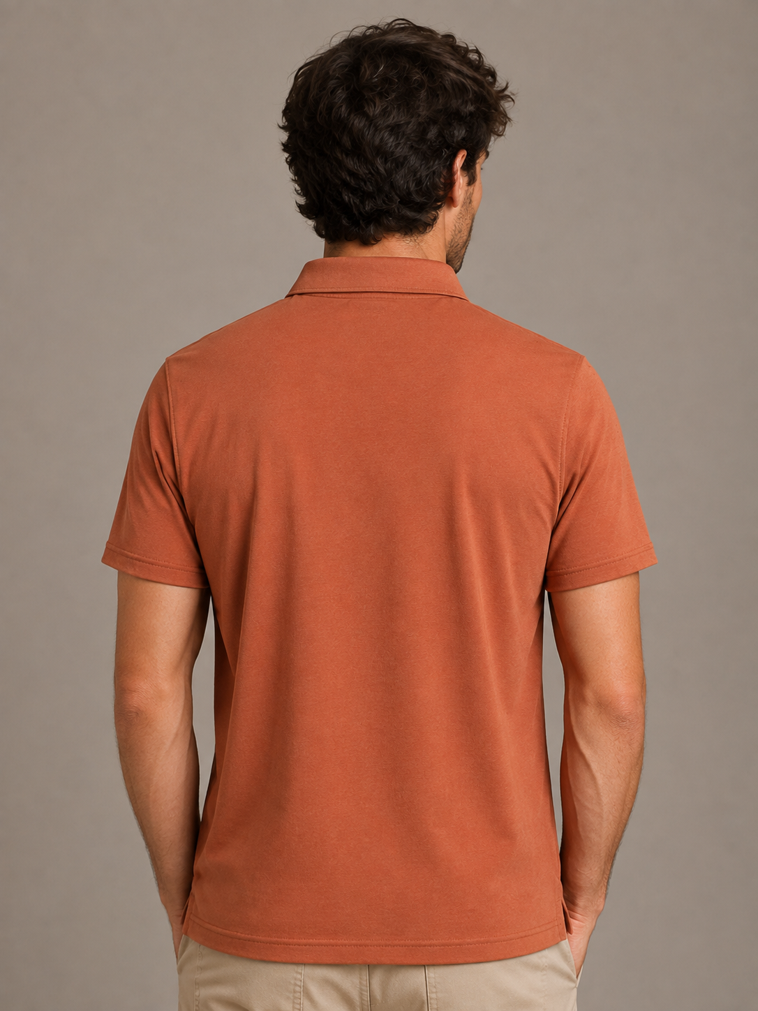 Orange Classic Polo T-Shirt