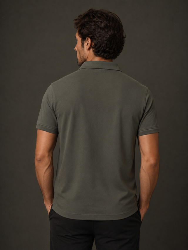 Olive Green Classic Polo T-Shirt