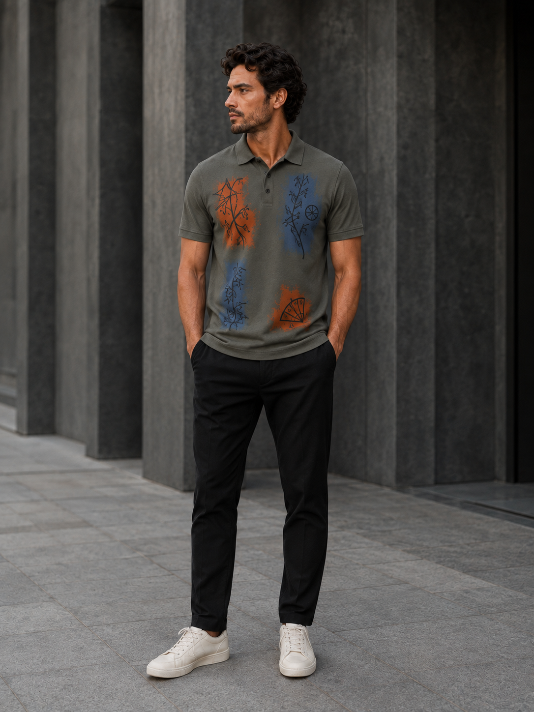 Olive Green Classic Polo T-Shirt