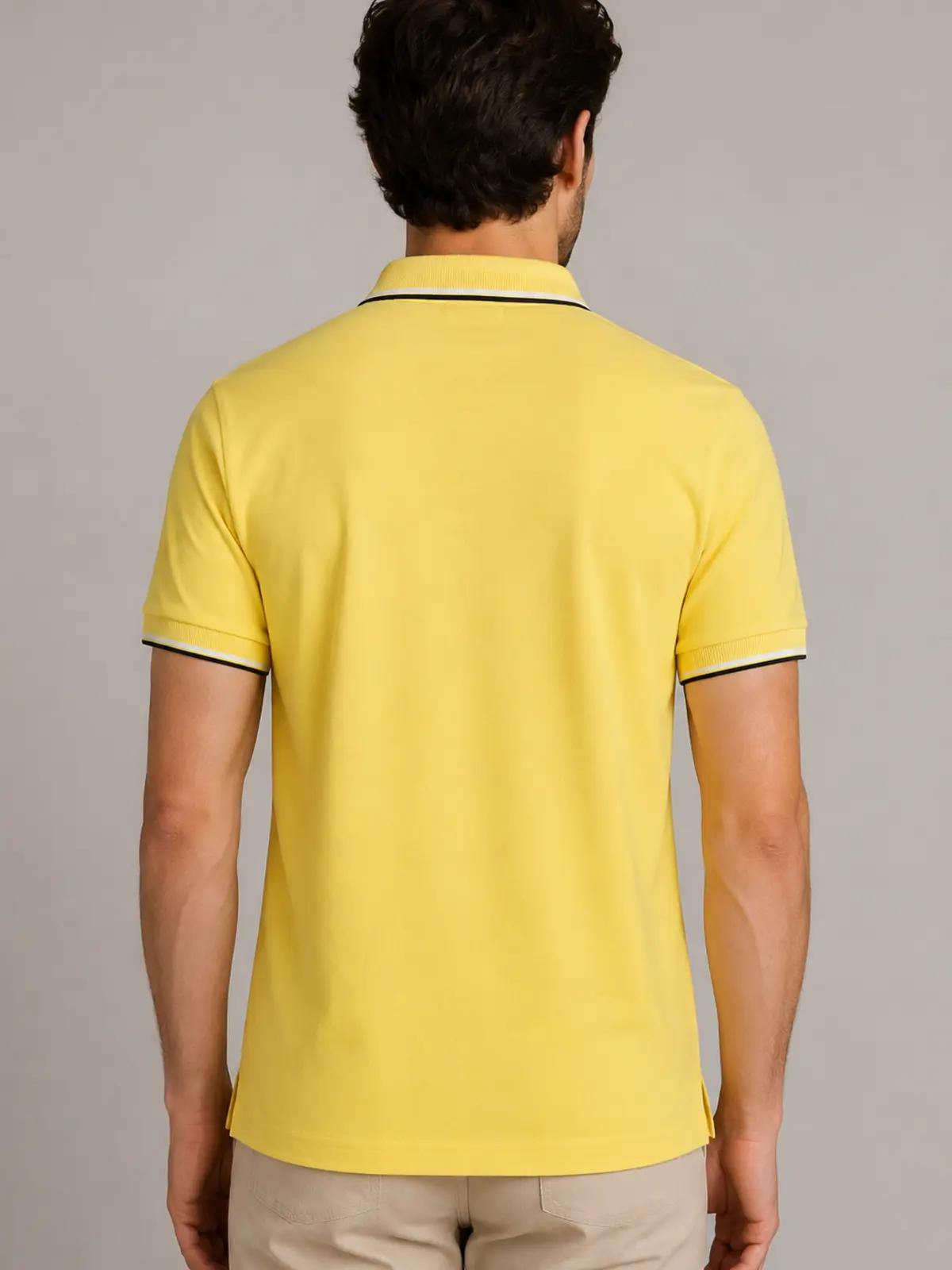 Yellow Classic Polo T-Shirt