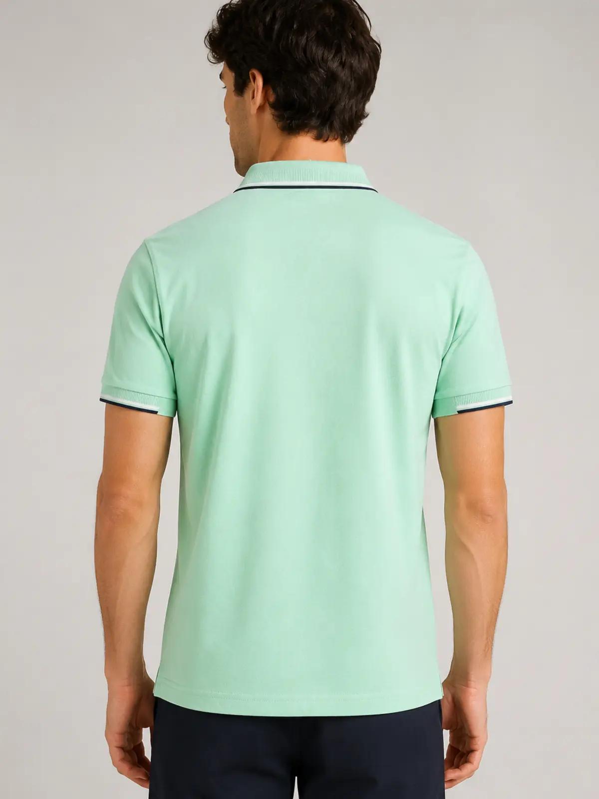 Sage Green Classic Polo T-Shirt