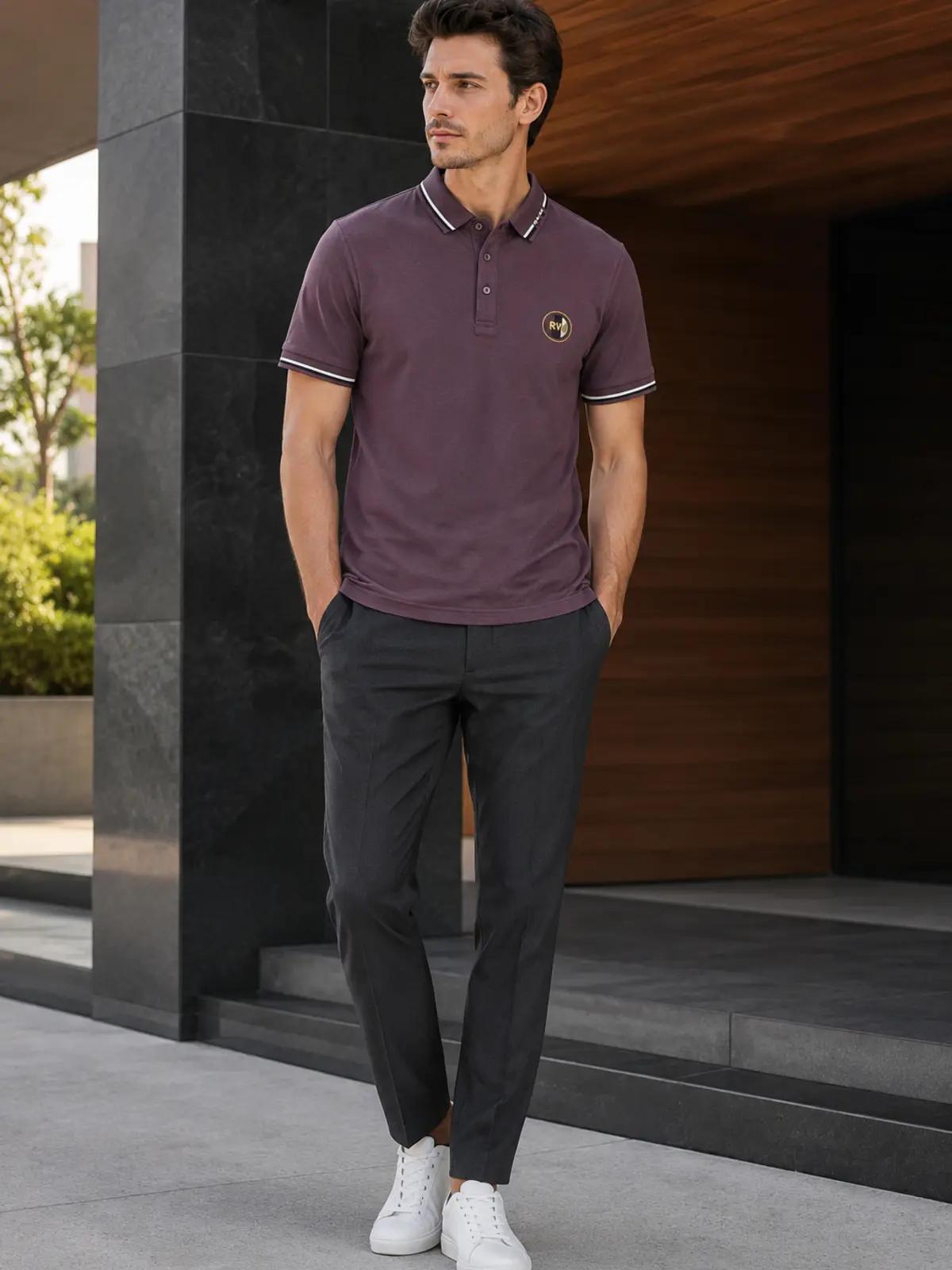 Wine Classic Polo T-Shirt