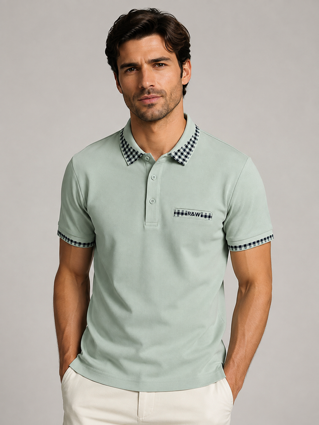 Mint Green Classic Polo T-Shirt