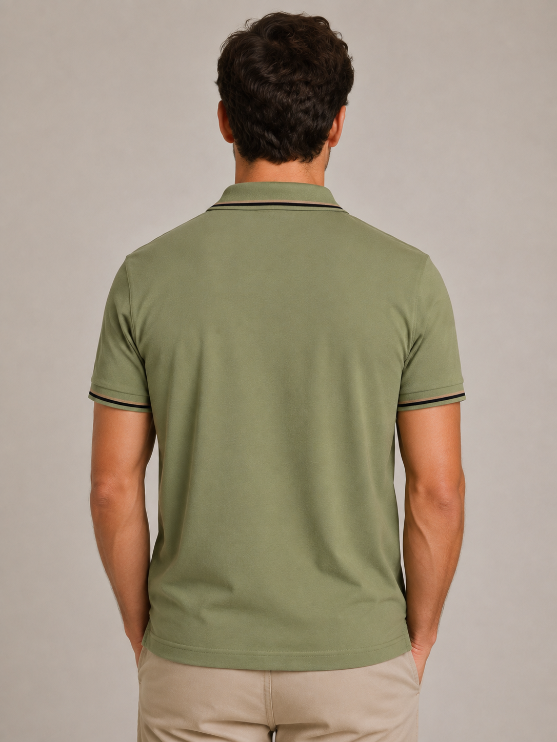 Olive Green Classic Polo T-Shirt