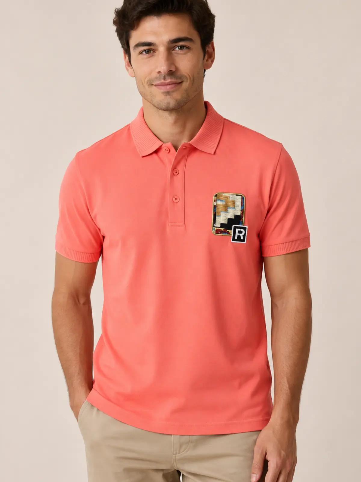 Pink Classic Polo T-Shirt