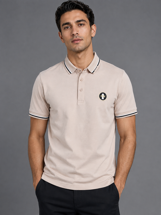Peach Classic Polo T-Shirt
